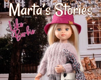 PDF Fashion mini e-Book for Paola Reina dolls Marta's Stories - Like Barbie