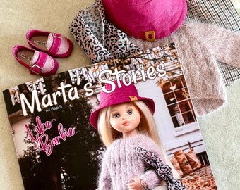 Fashion mini-magazine for Paola Reins dolls Marta's Stories - #1 Like Barbie