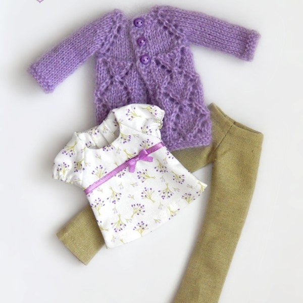 Provence walk (purple) - limited outfit for Blythe