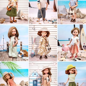 PDF Fashion e-Magazine for Paola Reina dolls Marta's Stories Sea Side Walk / Summer 2024 image 8