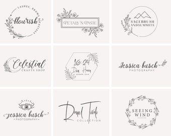 Logo, Logo design, Custom logo design, Hand drawn logo, Unique logo design, Minimalist Logo, Hand Drawn Logo, Business logo