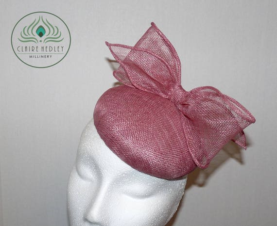 pale pink pillbox hat