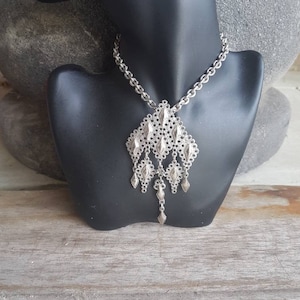 Vintage Barcs Diamond Tassel Necklace