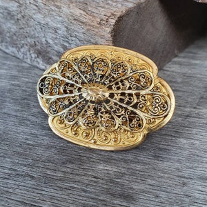 Antique French Dress Or Fur Clip A.F Paris SGDG