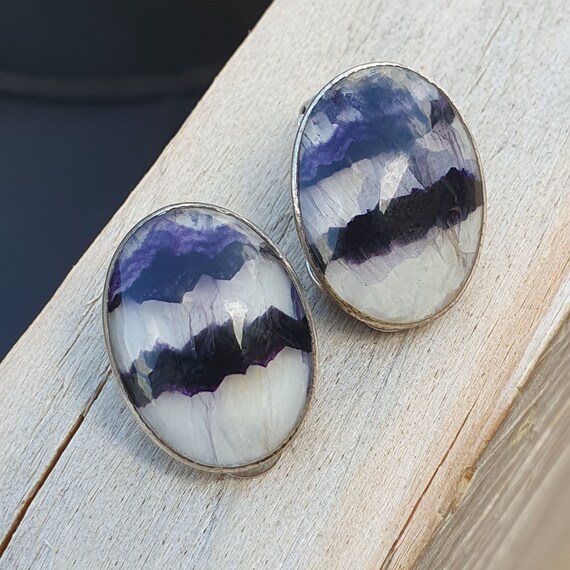 Blue john deals earrings
