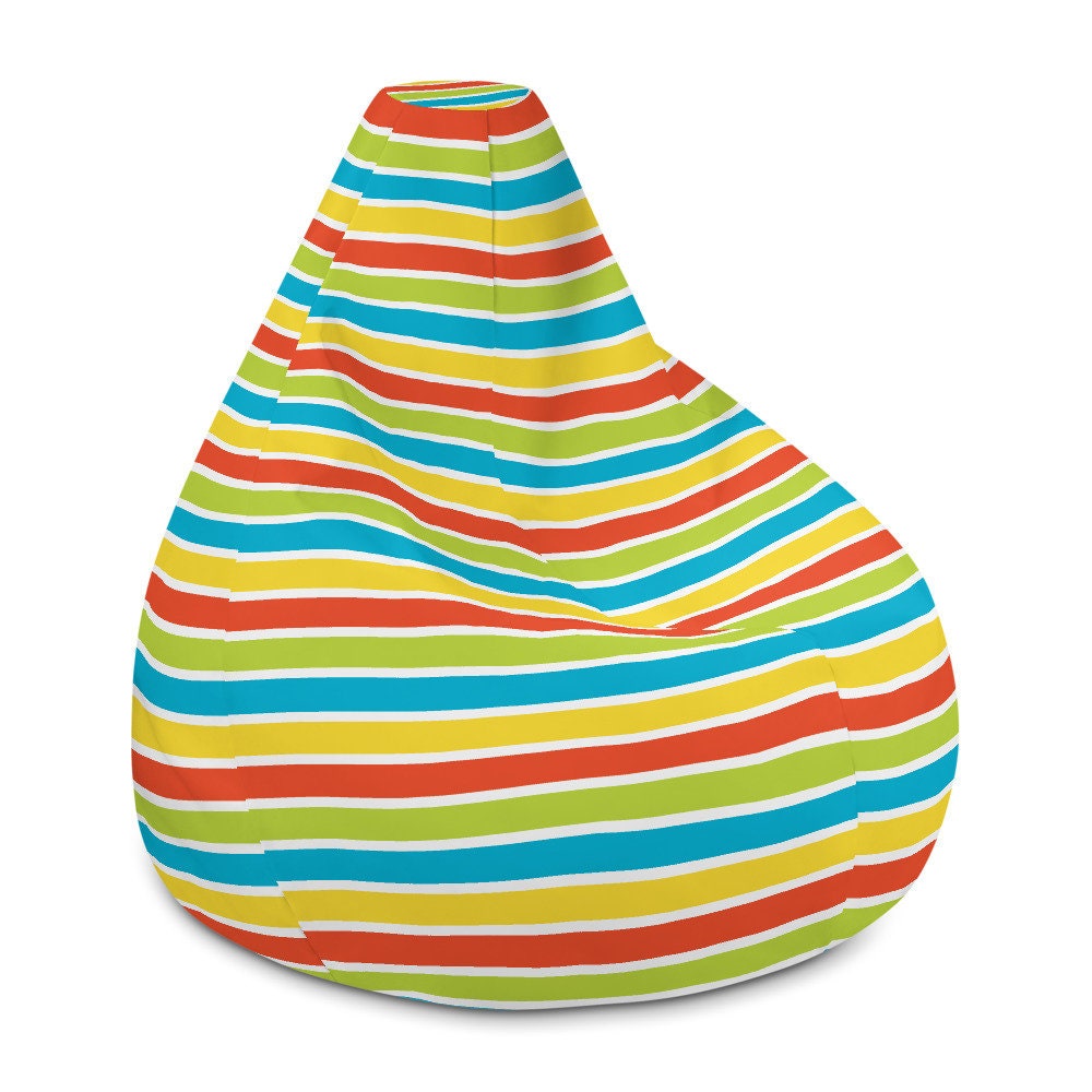 Rainbow bean bag chair sales
