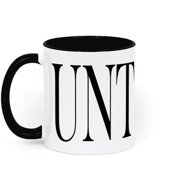 UNT Two Toned Ceramic Mug