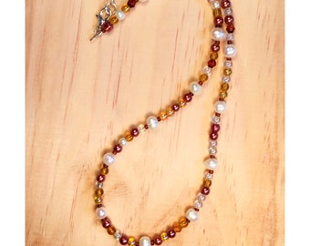 Rustic Beaded Necklace