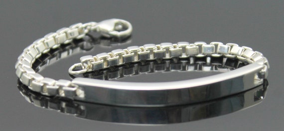 tiffany solid silver bracelet