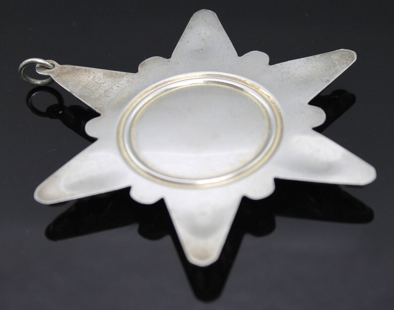 GORHAM 1970 Vintage Repousse Hollow Snowflake Collectible Christmas ...