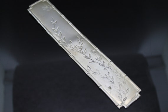 Sterling Silver Bamboo Bookmark Retired 