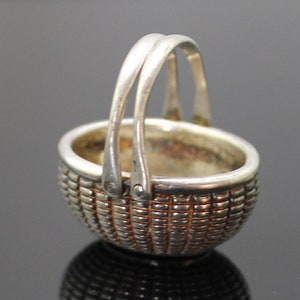 Gift Idea // Vintage 1986 Glenaan Elliott Designed Sterling Silver Nantucket Basket Weave Pendants // Highly Collectible