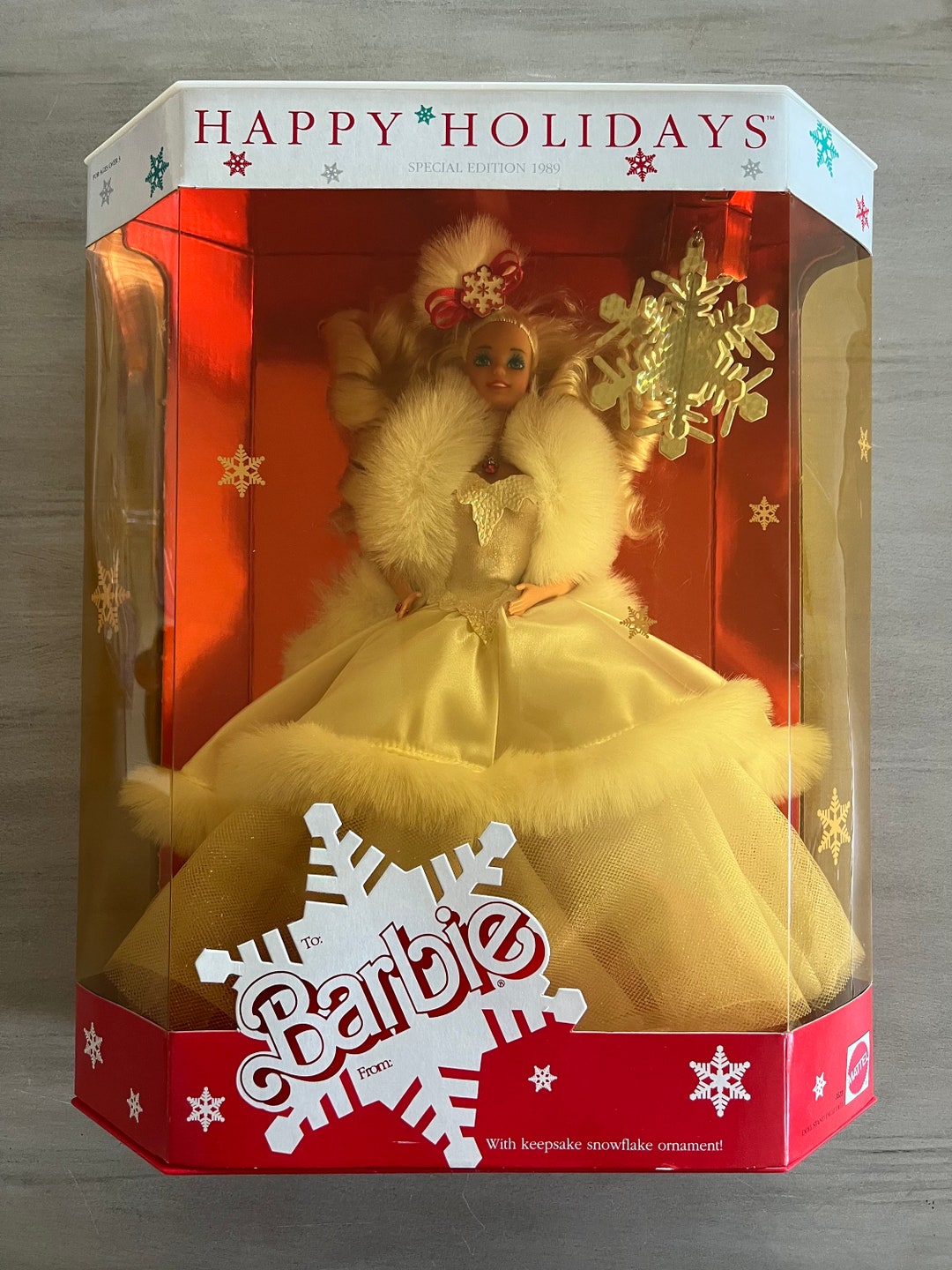 Holiday Barbie Special Edition 1989 Doll 2nd in Holiday - Etsy