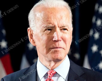 JOE BIDEN 5x7 or 8x10 Photo Print Hollywood 2010s Color Presidential Candidate Handsome Portrait