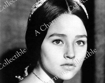 OLIVIA HUSSEY "Romeo & Juliet" Wall Hanging Wall Art, Stampa fotografica Sexy Hollywood Stampa fotografica, Stampa artistica, Fotografia Arte murale,"