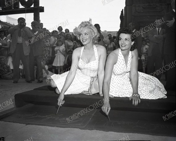 MARILYN MONROE & Jane Russell 5x7, 8x10 or 11x14 Photo Print