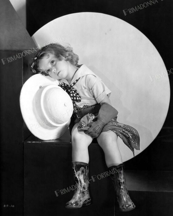 Shirley Temple 5x7 Or 8x10 Baby Burlesks 1933 Kids Etsy