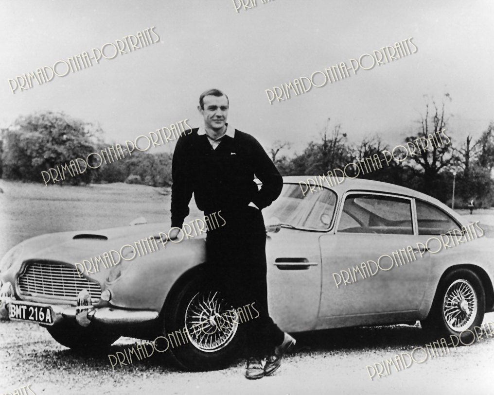 SEAN CONNERY 5x7 or 8x10 Photo Print Hollywood 1960s Aston | Etsy