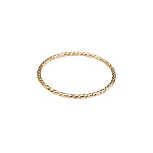 Gold Sparkle Band Ring, 14k Gold Filled Ring, Gold Stacker, Gold Band Ring, Delicate Ring, Simple Gold Ring, Womens Gold Ring, Holiday Gift