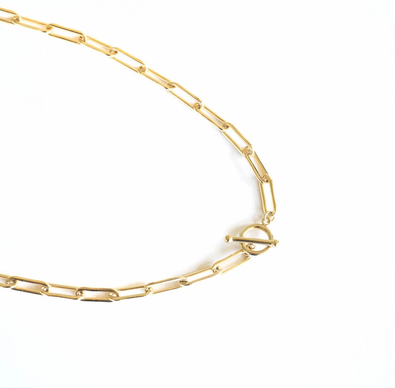 Gold Stella Necklace 14k Gold Filled Necklace Simple Gold Etsy