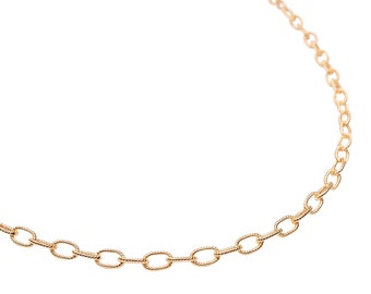 Gold Venus Necklace, 14k Gold Filled Necklace Simple Gold Bracelet, Chain and Link Necklace, Necklace,  Holiday Gift, Gift for Her, Holiday