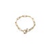 Gold Stella Bracelet, 14k Gold Filled Bracelet, Simple Gold Bracelet, Chain Link Bracelet, Paperclip Chain Bracelet, Toggle Bar bracelet, 