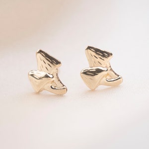 Gold Mushroom Studs, Gold Studs, Veggie Studs, Gold Filled Studs, Earrings, Gold Filled Earrings, Holiday Gift, Gift for Her, Holiday, Gift