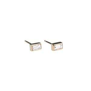 14k Baguette Studs .28 CTW, Diamond Studs, Diamond Earrings, Gift for Her, Cute Stud Earrings, Holiday, Baguette Diamonds, Diamonds