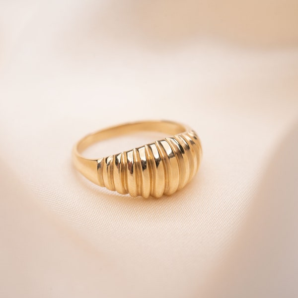 Gold Dome Ring