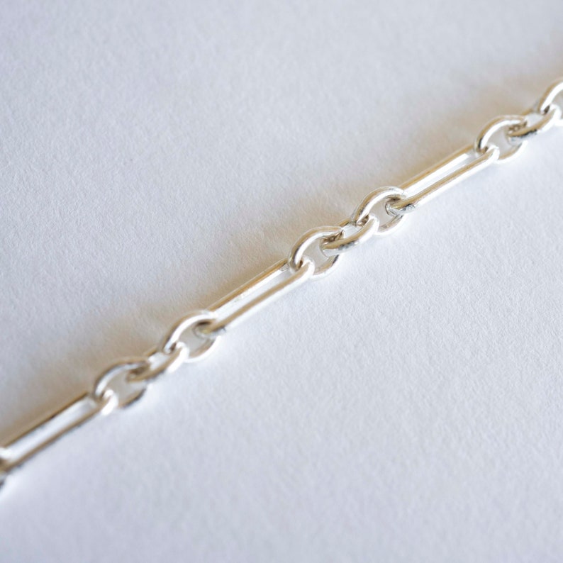 Bracelet Chain Bracelet,Gift Chain and Link Bracelet Sterling Silver Bracelet Sterling Silver Saturn Bracelet Simple Silver Bracelet