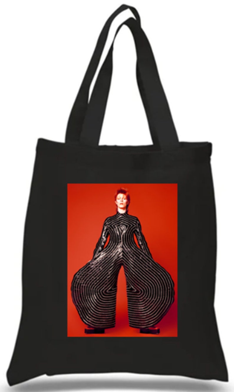 Shopper Tote Bag Cotton Black Cool Icon Stars Elvis Presley Ideal Gift Present Please Choose one image 5