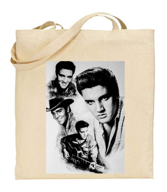 Shopper Tote Bag Cotton Canvas Cool Icon Stars David Bowie Ideal Gift Present 