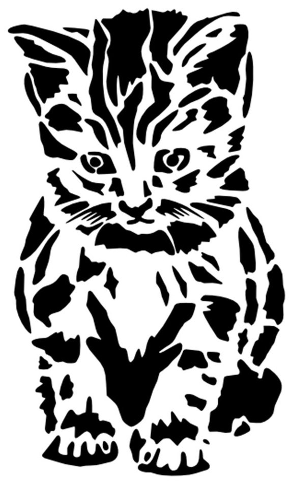 PAW CAT DOG ORIGINAL MYLAR STENCIL 190 MICRON 2 X A8 OR 2 X A7 BEST PRICE