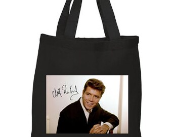 NEW Large Denim Tote Bag Gift Handmade//w Elvis Presley Fabric