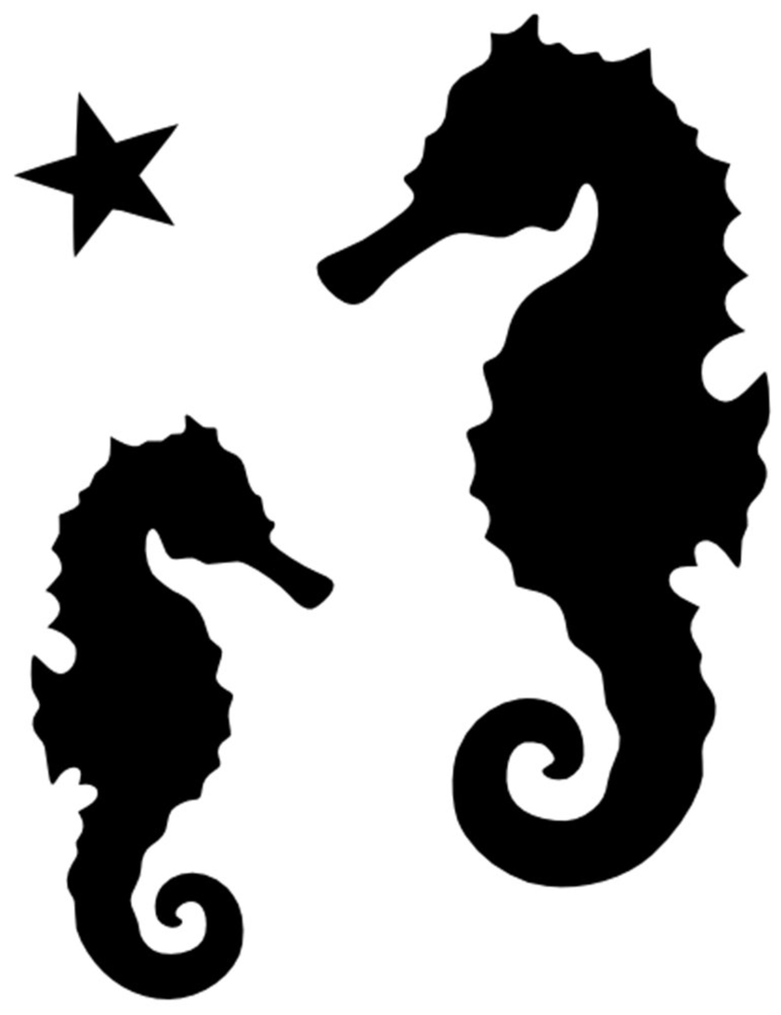 Sealife Lizard Marlin Shell Seahorse Dolphin Whale Mylar Etsy