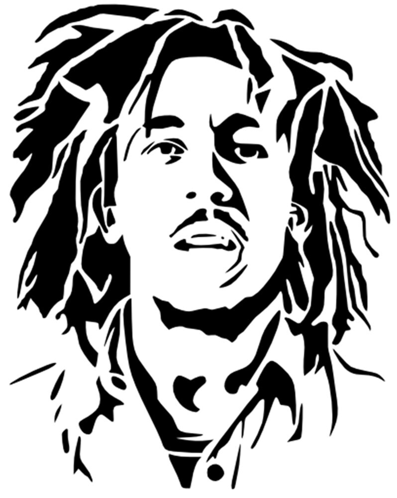 Bob Marley Buddha Monroe Queen Mylar Stencil Design Craft Home Etsy