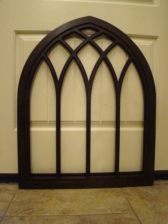30 Tall Laced Cathedral Window Mirror