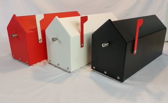 Modern Classic 14 Gauge Steel Mailbox with Stainless Steel Hardware