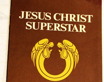 1970 "Jesucristo Superstar" Ópera Rock Andrew Lloyd Weber Guión Libro musical