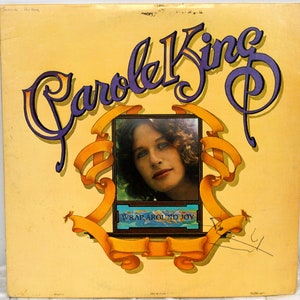 1974 Carole King Wrap Around Joy Vinyl LP Ode Records - Soft Rock Pop