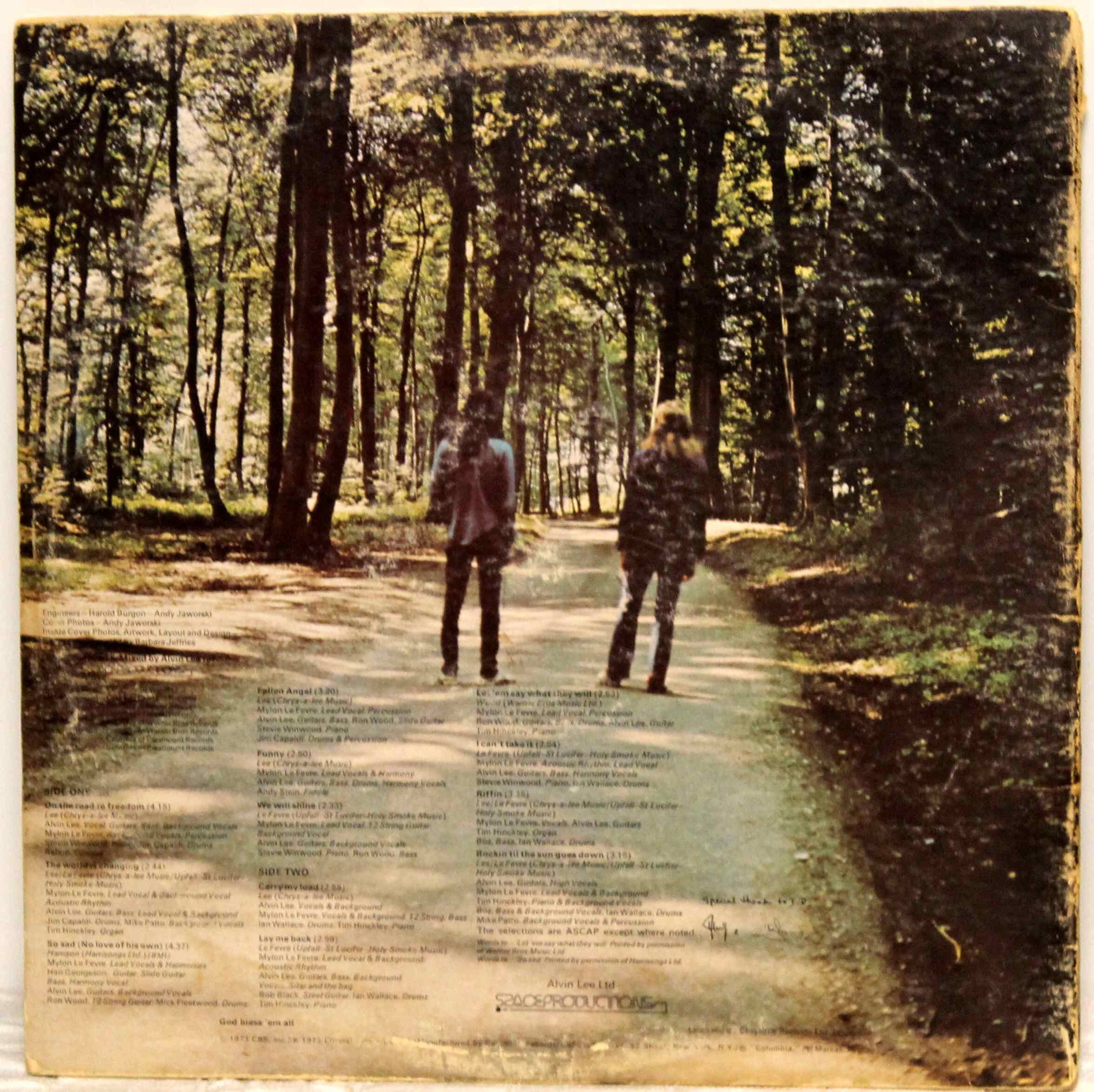 VTG 1973 on the Road to Freedom Alvin Lee & Mylon Lefevre VTG 1973 on the Road to Freedom Alvin Lee & Mylon Lefevre