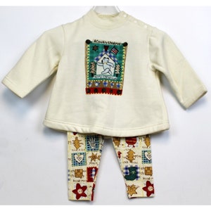 VTG NWT The Limited Baby Outfit Size 18-24m Christmas Winter Holiday 2 Piece Set