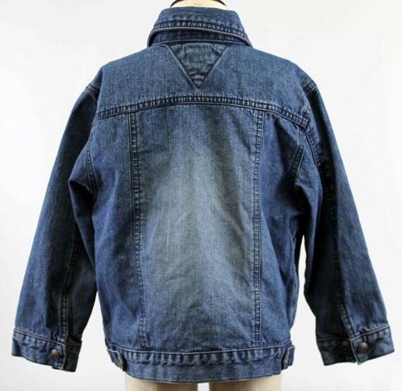 Tommy Hilfiger Denim Jacket Kids Size 5 Boys Girl… - image 4