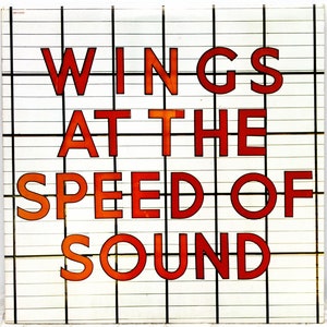 1976 Paul McCartney Wings at the Speed of Sound 12&quot; Vinyl Album LP Capitol Record