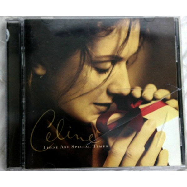 Vtg 1998 Celine Dion These Are Special Times CD Christmas Music Chanson Holiday