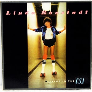 1978 Linda Ronstadt Living In The USA Vinyl LP Asylum Record Soft Rock Country