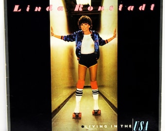 1978 Linda Ronstadt Living In The USA Vinyl LP Asylum Record Soft Rock Country