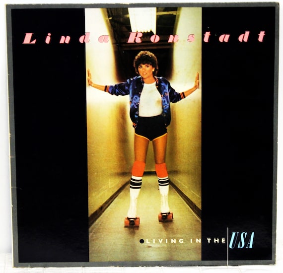 LP】 LINDA RONSTADT / LIVING IN THE USA US盤 ピクチャー盤