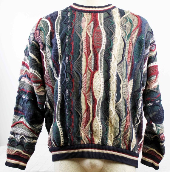Cotton Traders Sweater Men Lg Coogi-cosby-style W