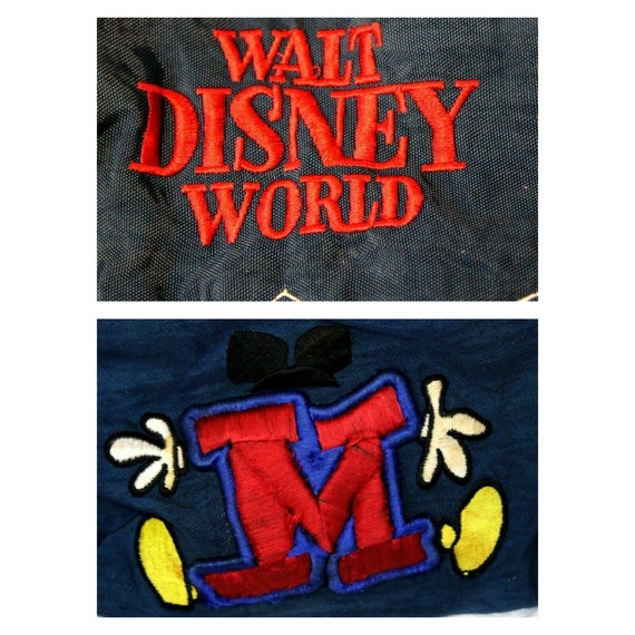 Vtg 90s Walt Disney World Navy Mickey Mouse Outdo… - image 8